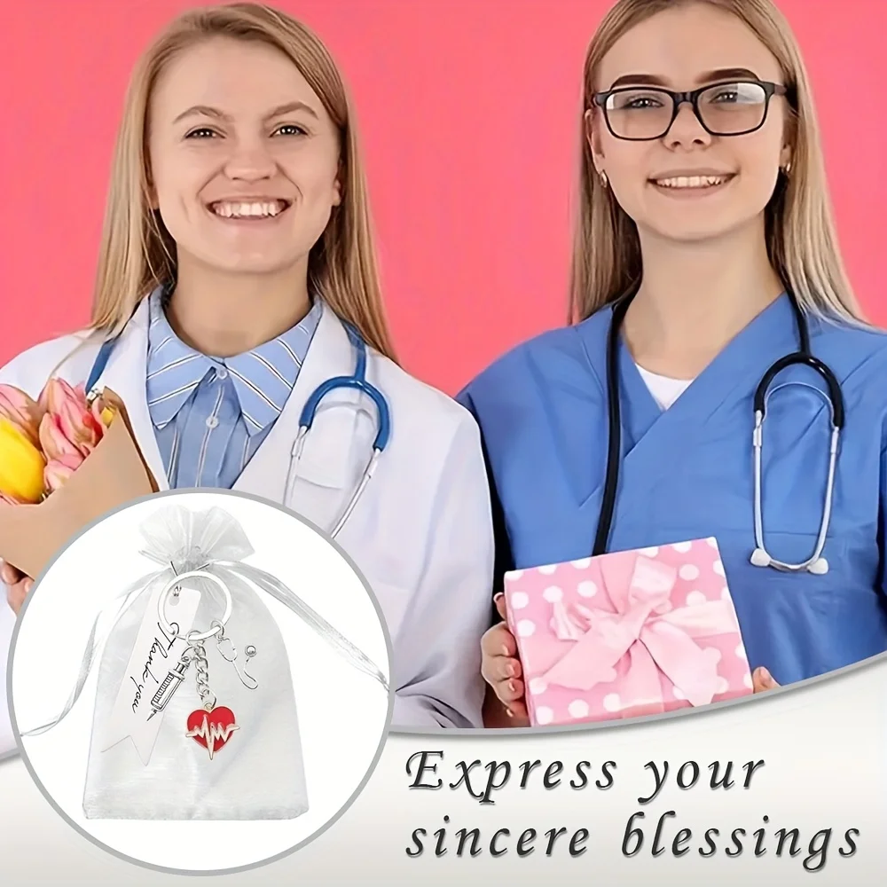 Stethoscoop Sleutelhanger Cadeauset voor Zorgverleners - Afbeelding 5